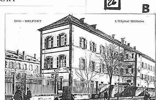 Ville de BELFORT Carte postale ancienne